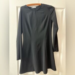 Sea black long sleeve dress